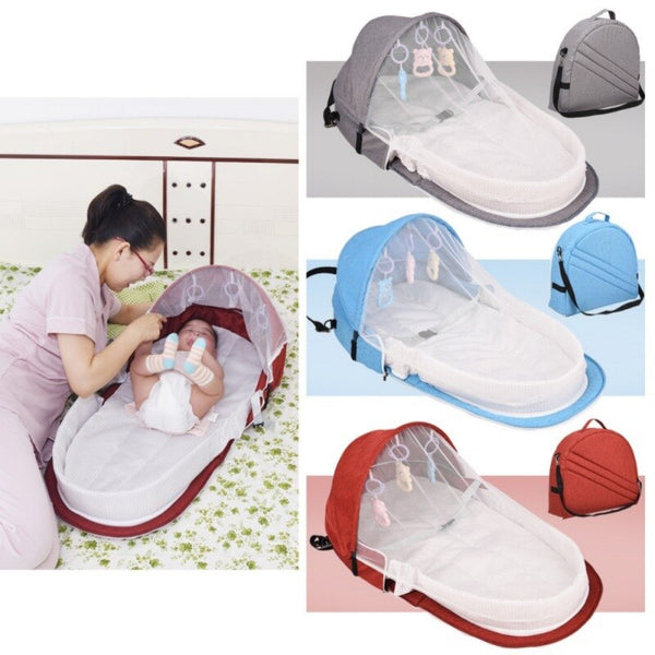 Multipurpose Foldable Baby Bed with Mosquito Net